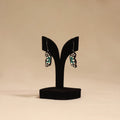 Bishnupur handpainted terracotta earrings 106 - handcrafted