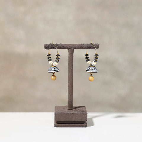  Handpainted Terracotta Miniature Earrings