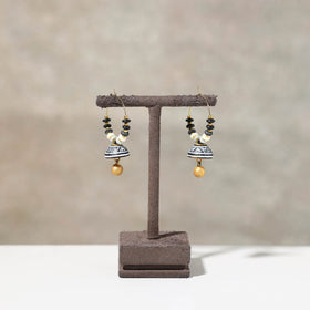  Handpainted Terracotta Miniature Earrings