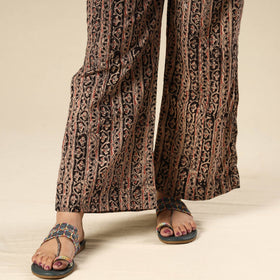 Buy Kalamkari Block Printed Cotton Elasticated Palazzo Online at iTokri.com