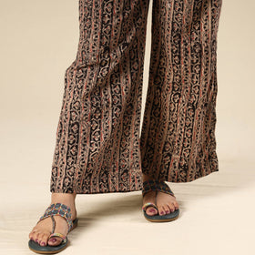 Buy Kalamkari Block Printed Cotton Elasticated Palazzo Online at iTokri.com
