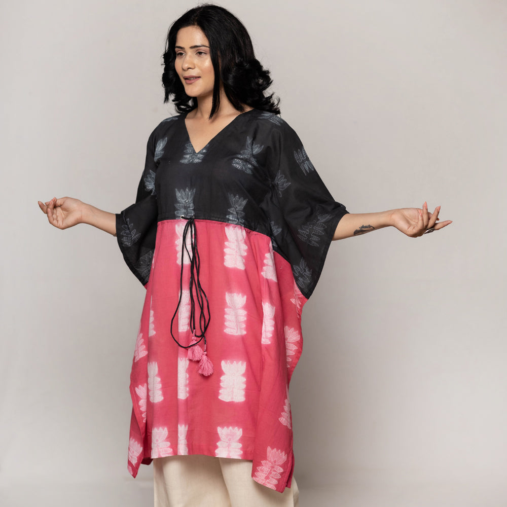 Shibori kaftan 