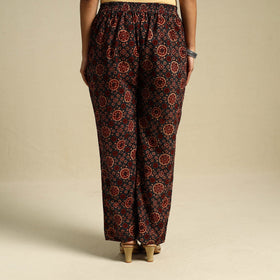 Multicolor Block Print Cotton Ajrakh Palazzo