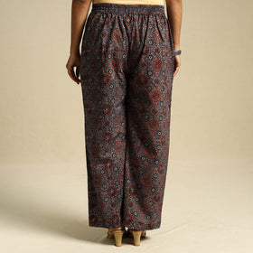 Multicolor Block Print Cotton Ajrakh Palazzo