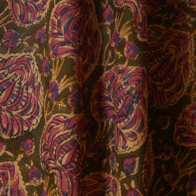 Brown - cotton sanganeri fabric 08 - handcrafted