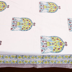  Block Print Cotton Single Sanganeri Bed Sheet