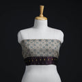 Buy Multicolor Block Print Woollen Ajrakh Blouse Piece 