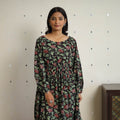 Buy Multicolor Block Printed Cotton Fit & Flare Jahota Dress