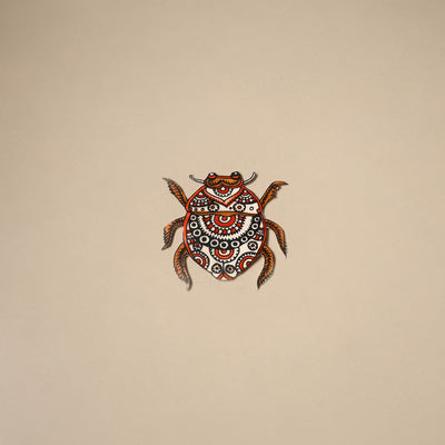 Bug - tholu bommalata leather puppet fridge magnet 01