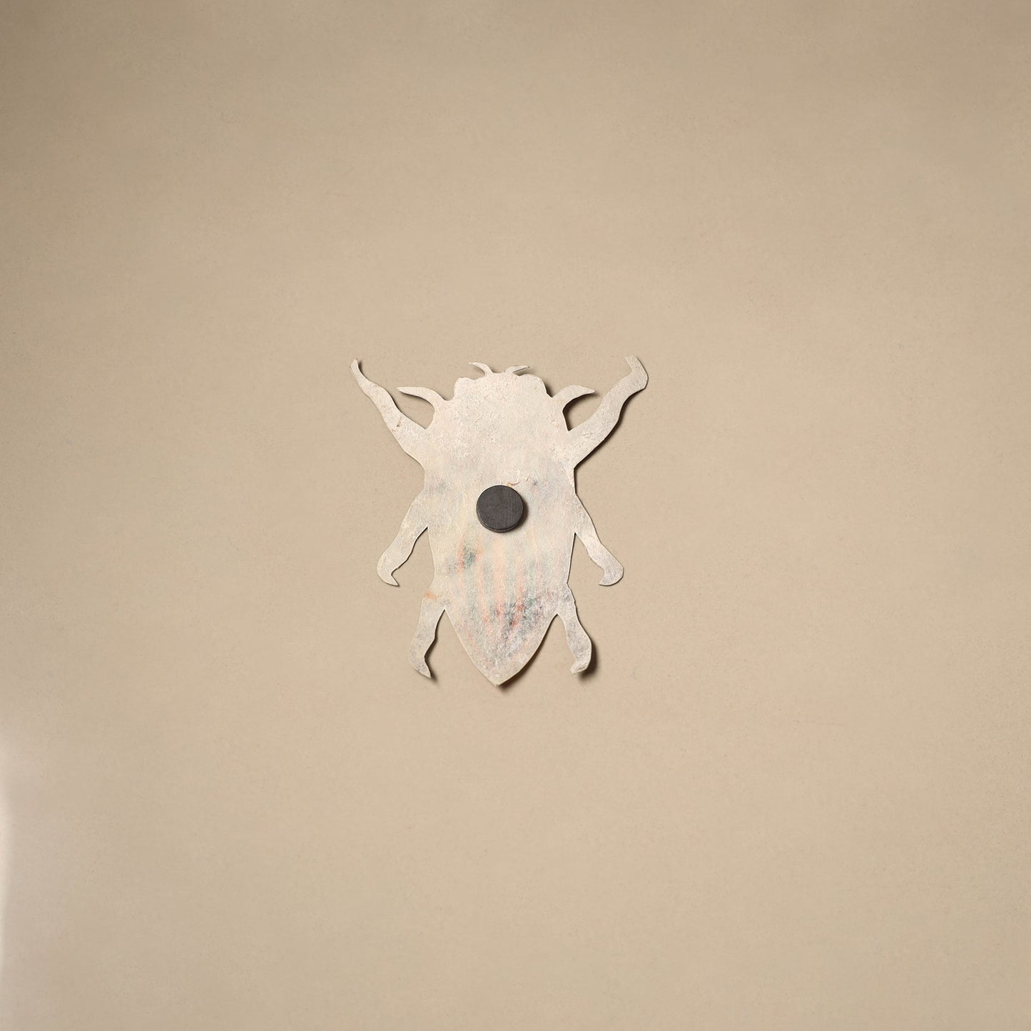 Bug - tholu bommalata leather puppet fridge magnet 04