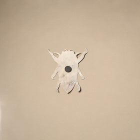 Bug - tholu bommalata leather puppet fridge magnet 04