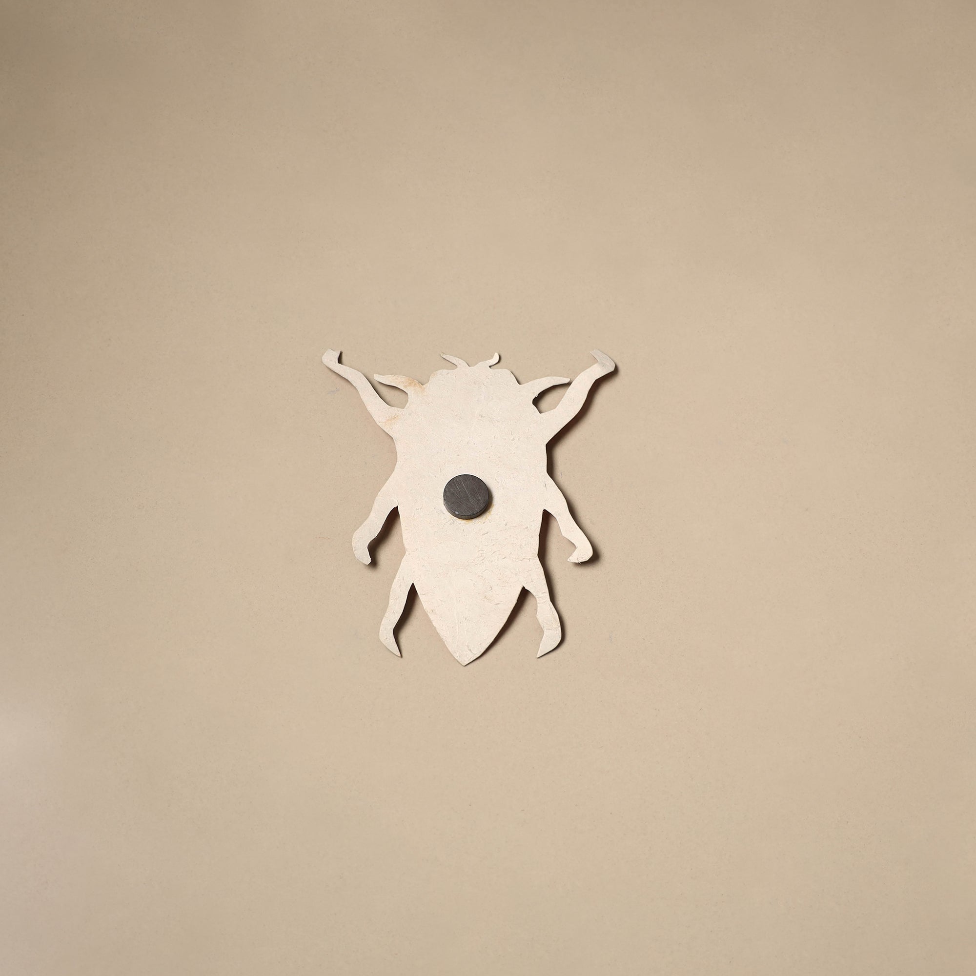 Bug - tholu bommalata leather puppet fridge magnet 05