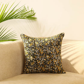 Multicolor Block Print Cotton bagru Cushion Cover