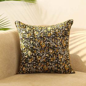 Multicolor Block Print Cotton bagru Cushion Cover