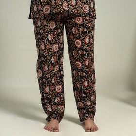  Multiolor Block Print Cotton Bagru Night Suit Set