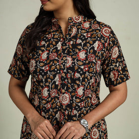  Multiolor Block Print Cotton Bagru Night Suit Set