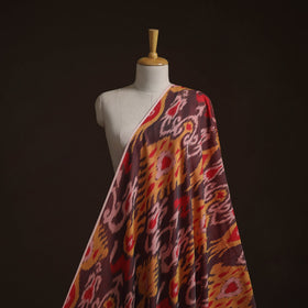 Cotton central asian pochampally ikat fabric 05