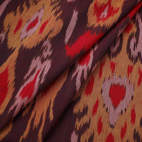 Cotton central asian pochampally ikat fabric 05