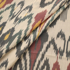 Cotton central asian pochampally ikat fabric 07