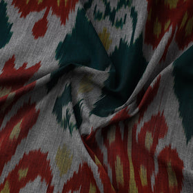Cotton central asian pochampally ikat fabric 18