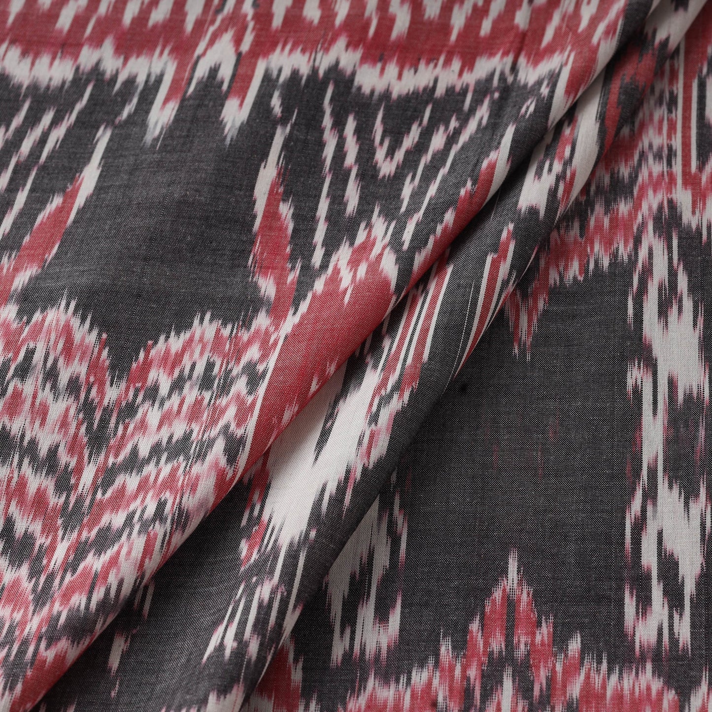 Cotton central asian pochampally ikat fabric 20