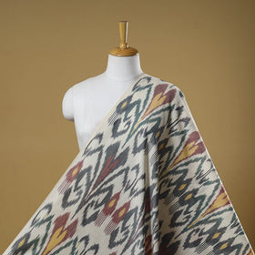 Cotton central asian pochampally ikat fabric 23