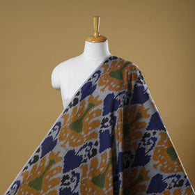 Cotton central asian pochampally ikat fabric 27