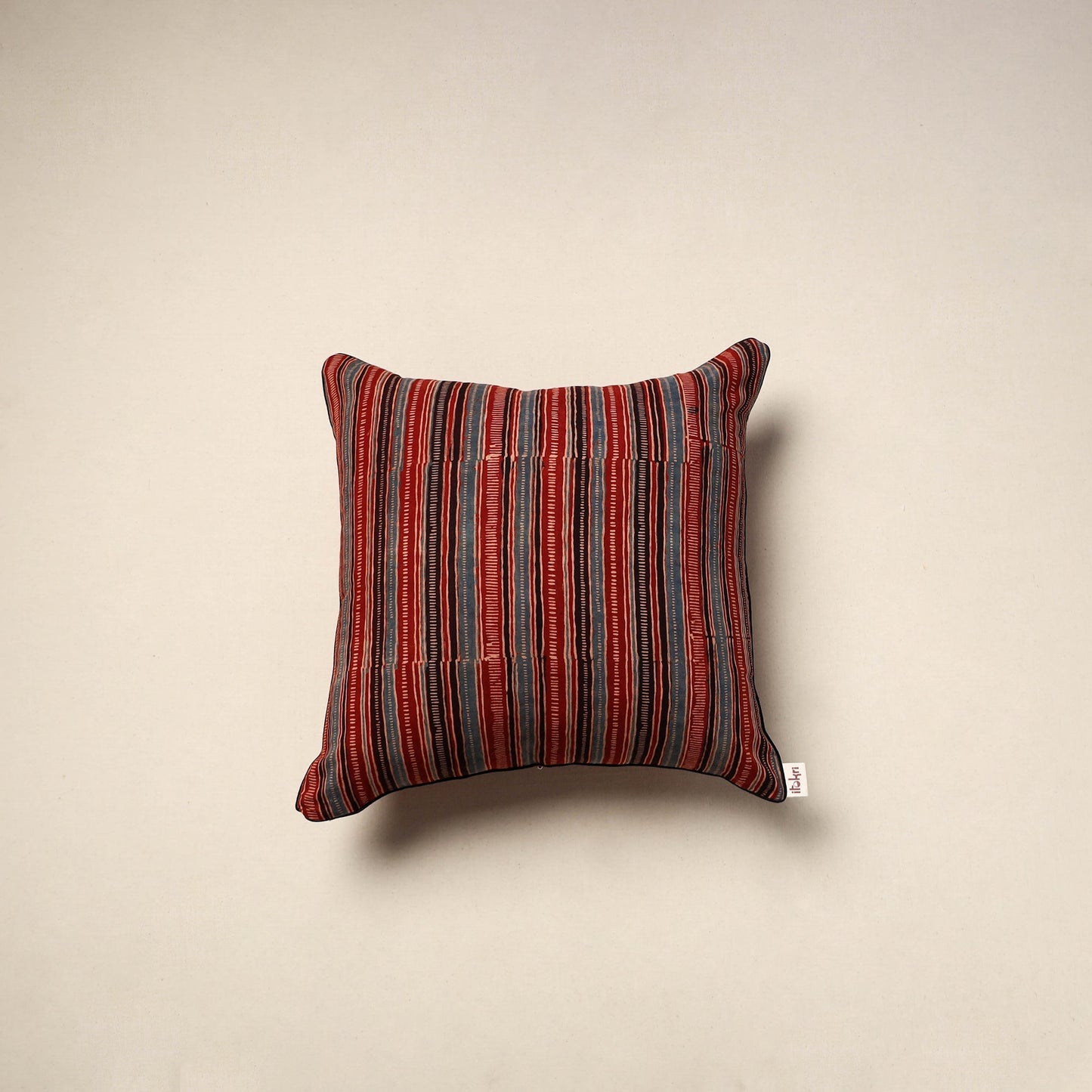 Cotton cushion cover 32 - handcrafted