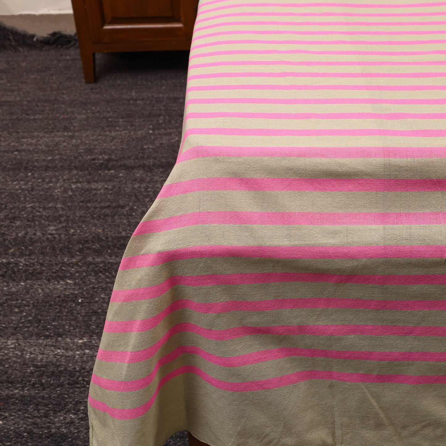 Cotton Double Handloom Bed Cover