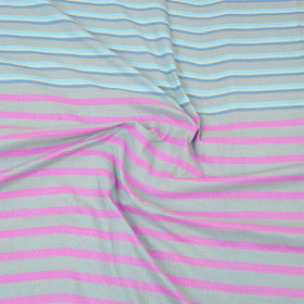 Multicolor - cotton double handloom bed cover (108 x 90 in)