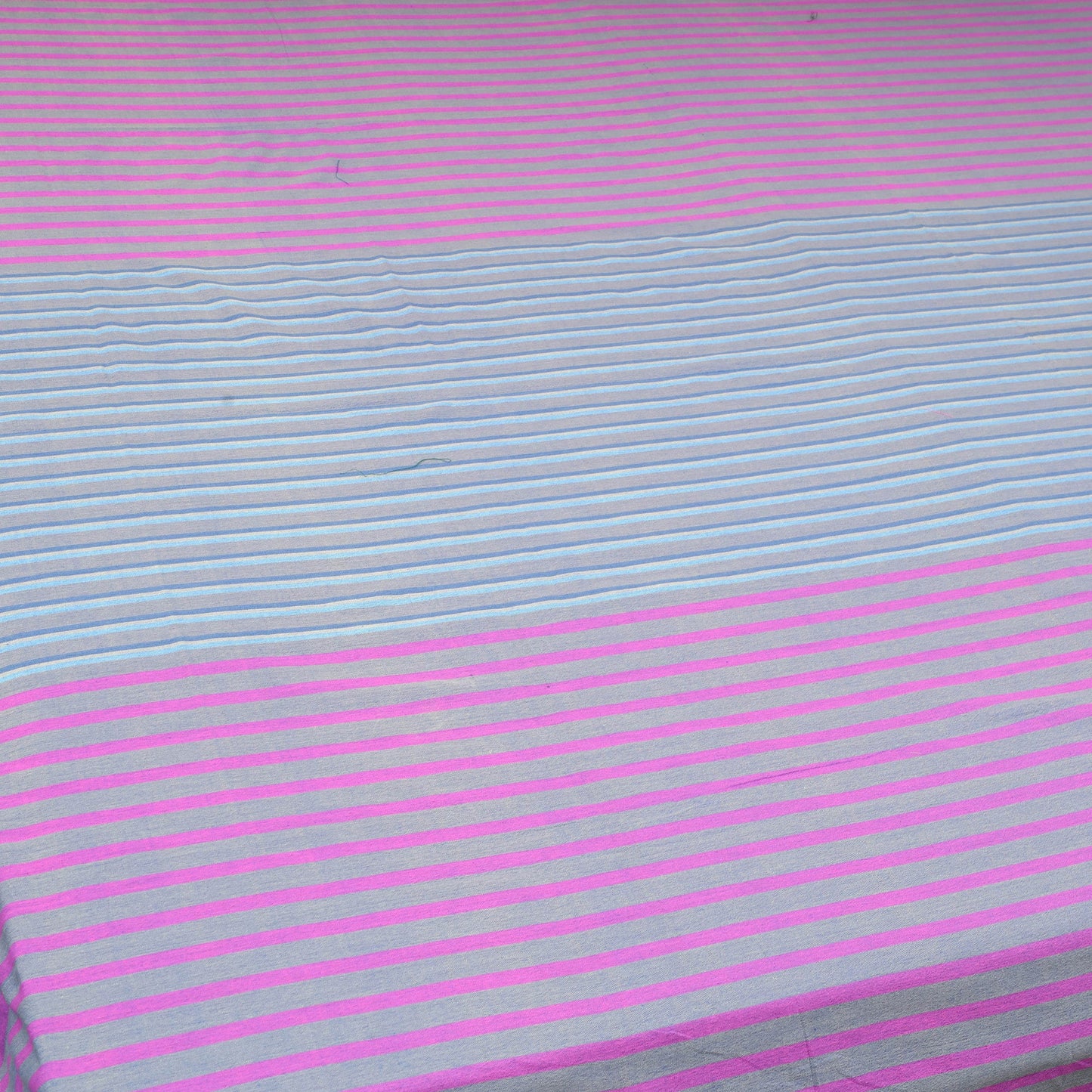 Multicolor - cotton double handloom bed cover (108 x 90 in)