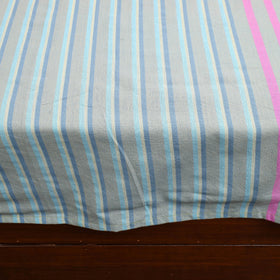 Multicolor - cotton double handloom bed cover (108 x 90 in)