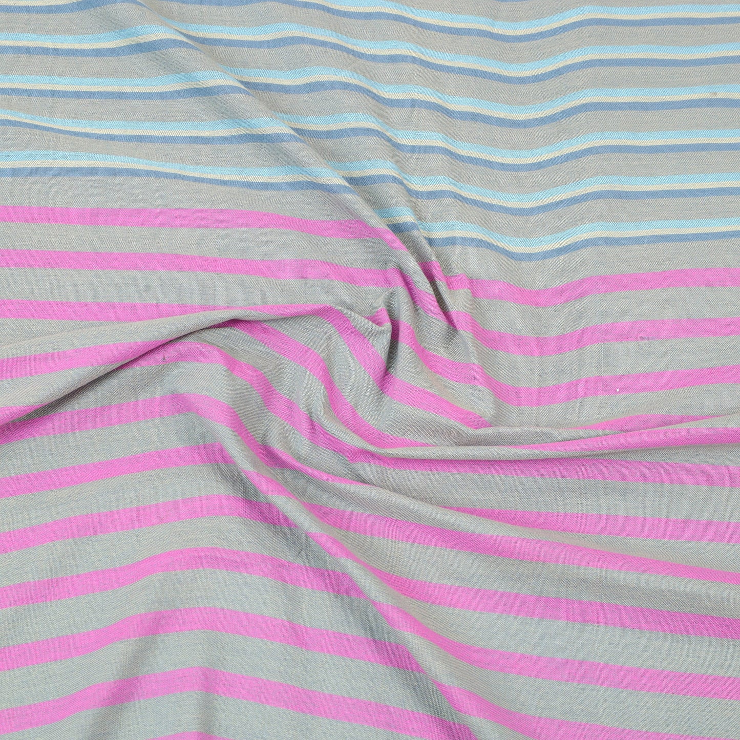 Multicolor - cotton double handloom bed cover (108 x 90 in)