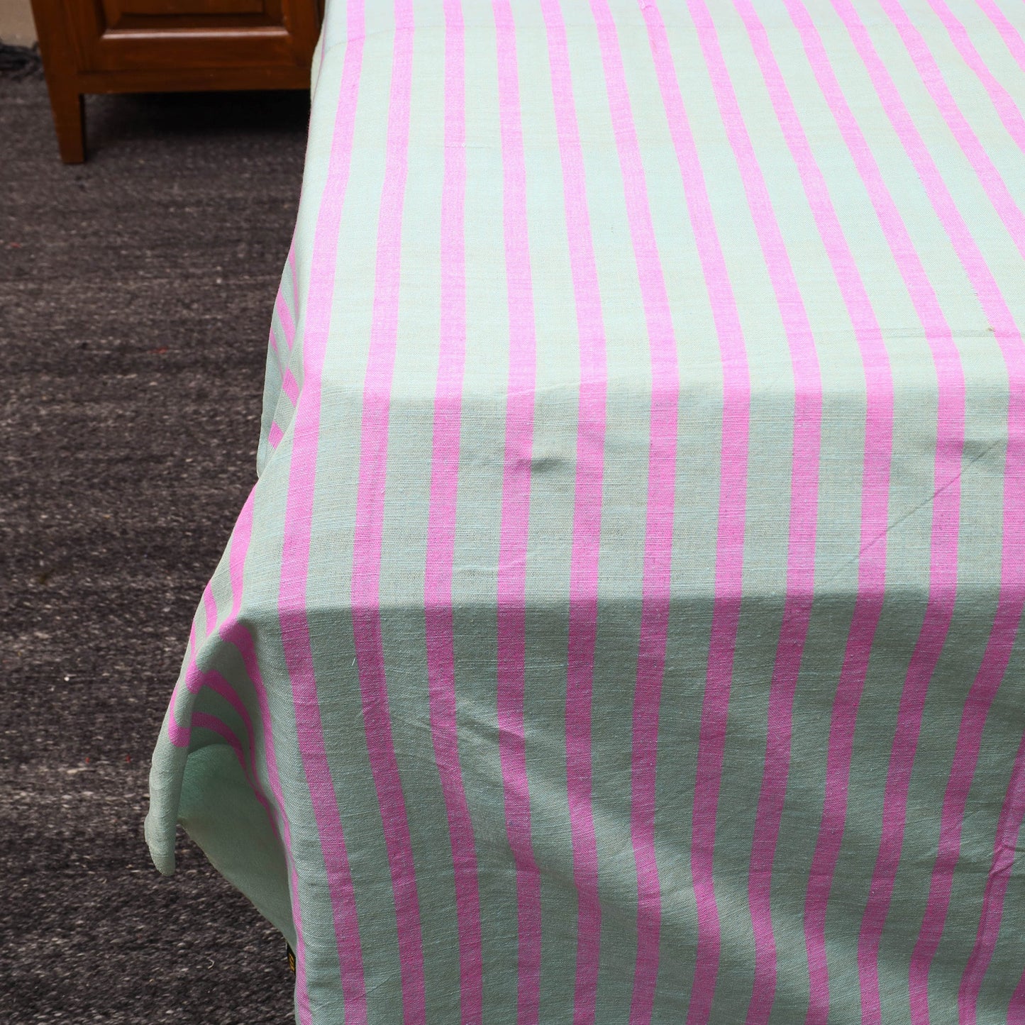 Multicolor - cotton double handloom bed cover (108 x 90 in)