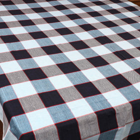 Multicolor - cotton double handloom bed cover (98 x 90 in)