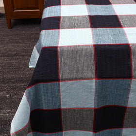 Multicolor - cotton double handloom bed cover (98 x 90 in)