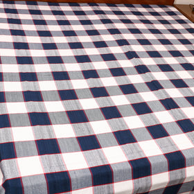 Multicolor - cotton double handloom bed cover (98 x 90 in)