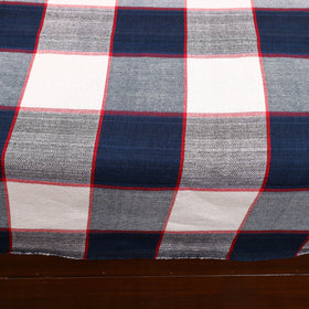 Multicolor - cotton double handloom bed cover (98 x 90 in)