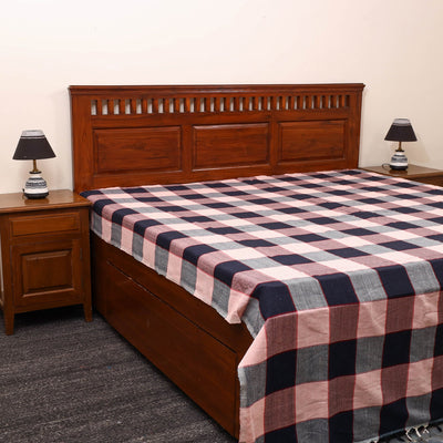 Buy Plain Handloom Bedsheet for Home in India