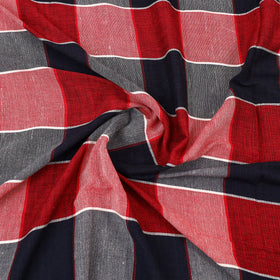 Multicolor - cotton double handloom bed cover (98 x 90 in)