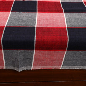 Multicolor - cotton double handloom bed cover (98 x 90 in)