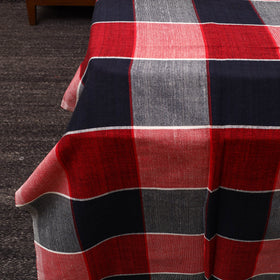 Multicolor - cotton double handloom bed cover (98 x 90 in)