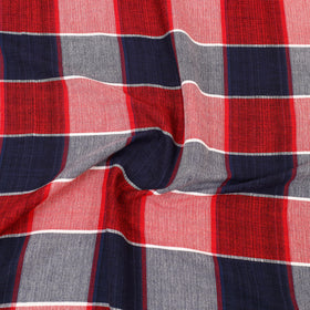 Multicolor - cotton double handloom bed cover (98 x 90 in)