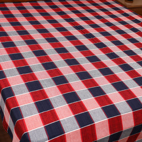 Multicolor - cotton double handloom bed cover (98 x 90 in)