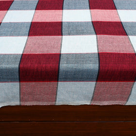 Multicolor - cotton double handloom bed cover (98 x 90 in)