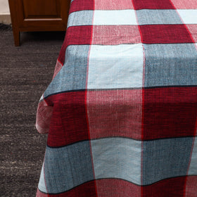 Multicolor - cotton double handloom bed cover (98 x 90 in)