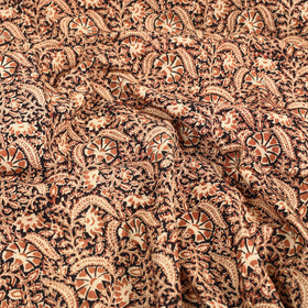 Buy Pedana Kalamkari Block Printed Cotton Double Bed Cover (111 x 91 in) 04 Online at iTokri.com