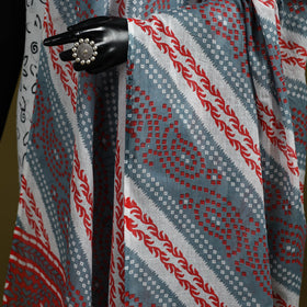 Cotton jaipur printed dupatta 24 - handcrafted