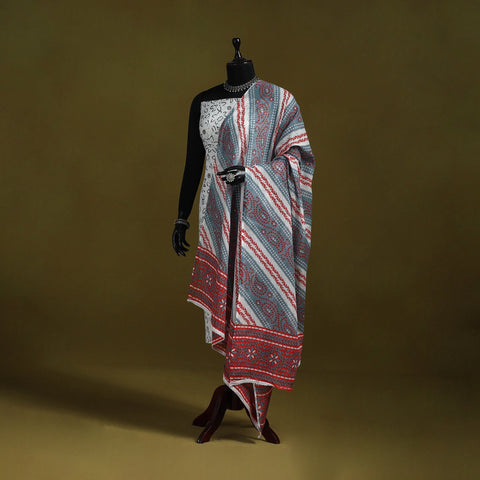 Cotton jaipur printed dupatta 24 - handcrafted