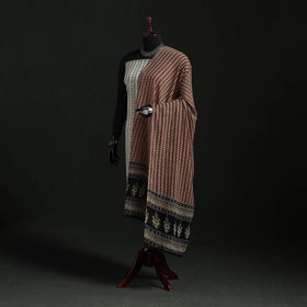 Cotton jaipur printed dupatta 32 - handcrafted